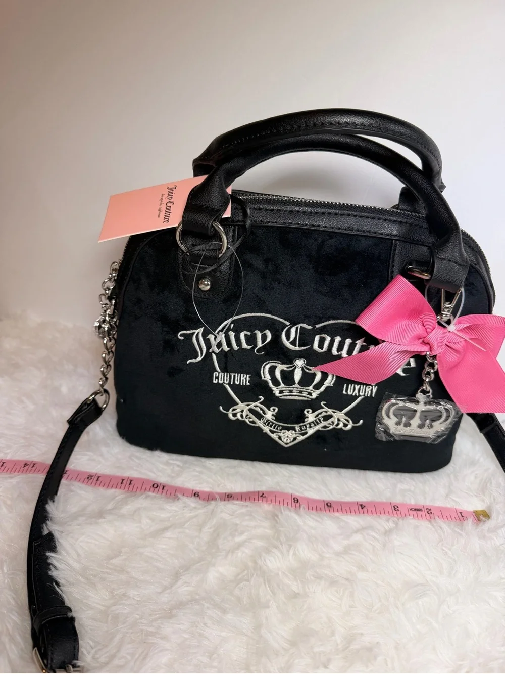 Juicy Couture black velvet